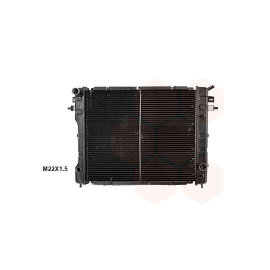 Van Wezel Radiator, engine cooling to suit Opel