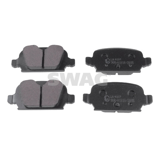 Swag Brake Pad Set, disc brake to suit Opel, Vauxhall