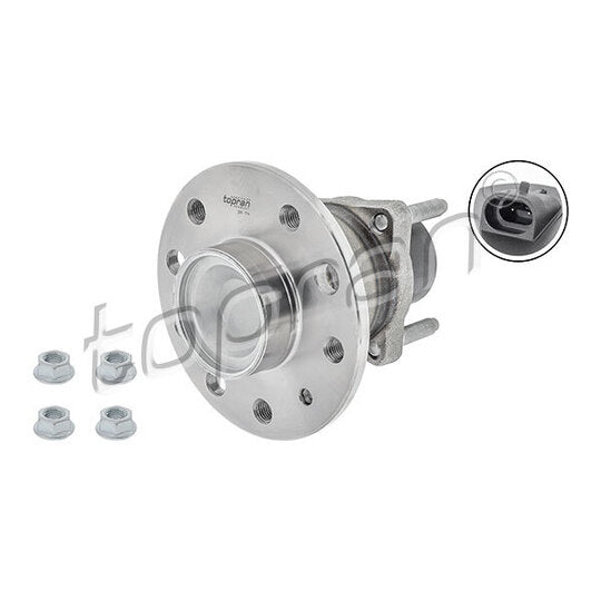 Topran Wheel hub to suit Opel, Vauxhall