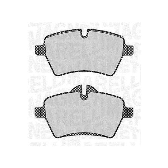 Magneti Marelli Brake Pad Set, disc brake to suit BMW, Mini
