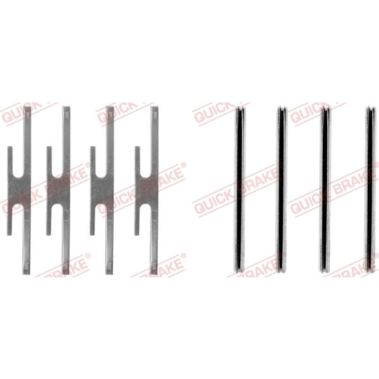 Quick Brake Accessory Kit, disc brake pad