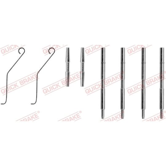 Quick Brake Brake pad fitting set