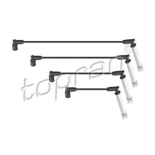 Topran Ignition Cable Kit to suit Hitachi, Opel, Vauxhall