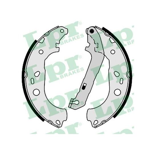 Lpr Brake Shoe Set to suit Ford, Mazda