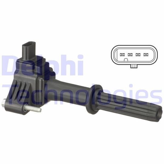 Delphi Ignition coil to suit Opel, Vauxhall