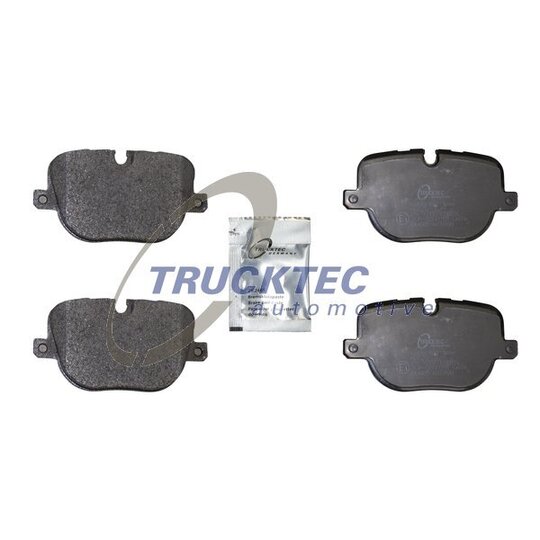 Trucktec Automotive Brake Pad Set, disc brake to suit Land Rover