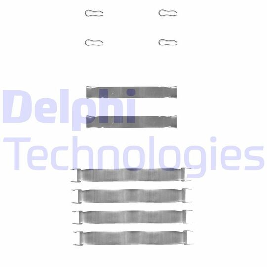 Delphi Accessory Kit, disc brake pad