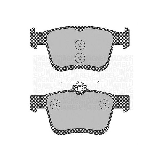 Magneti Marelli Brake Pad Set, disc brake to suit Audi, VW, Mg