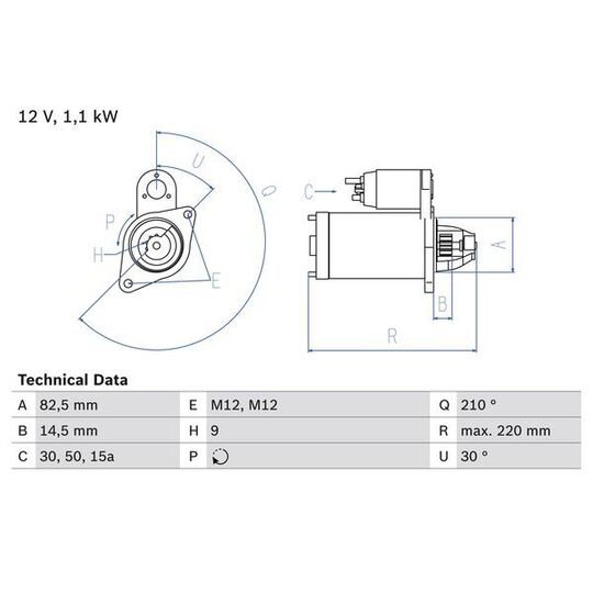 Valeo Starter to suit Audi, VW, Skoda