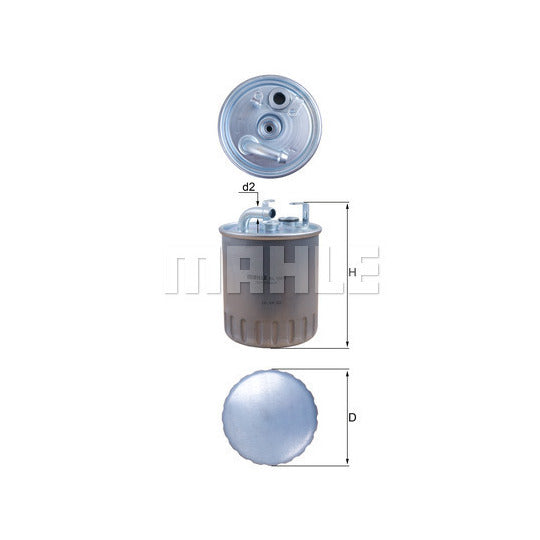 Knecht Fuel filter to suit Mercedes-Benz