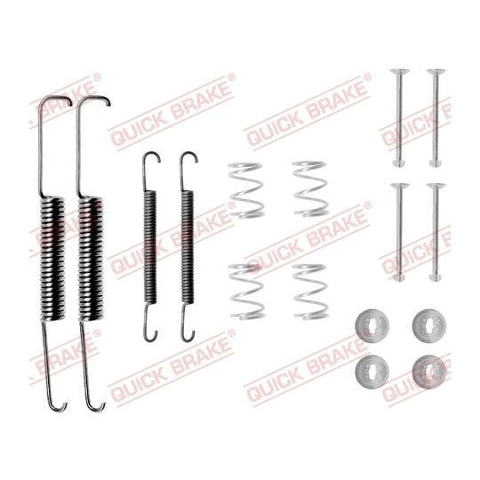 Quick Brake Brake shoe fitting set