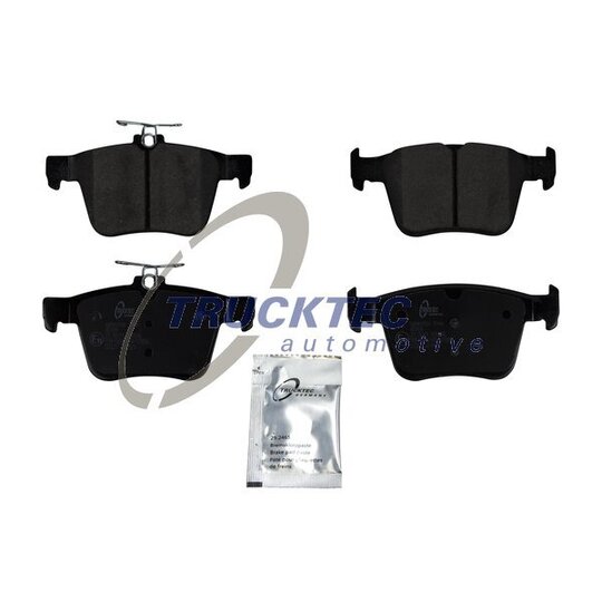 Trucktec Automotive Brake Pad Set, disc brake to suit VAG