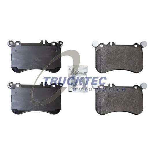 Trucktec Automotive Brake Pad Set, disc brake to suit Mercedes-Benz