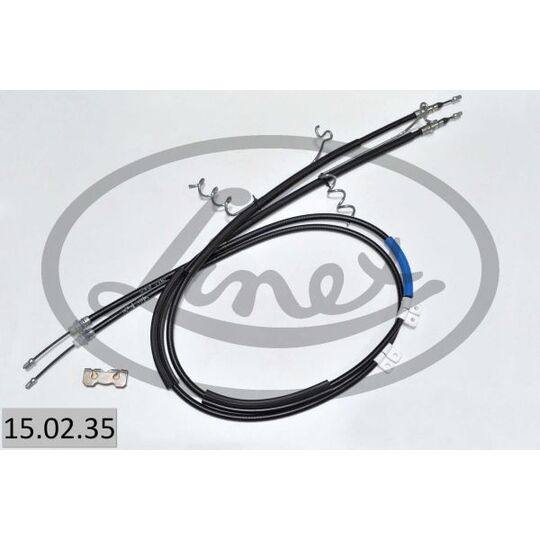 Linex Cable, parking brake to suit Ford