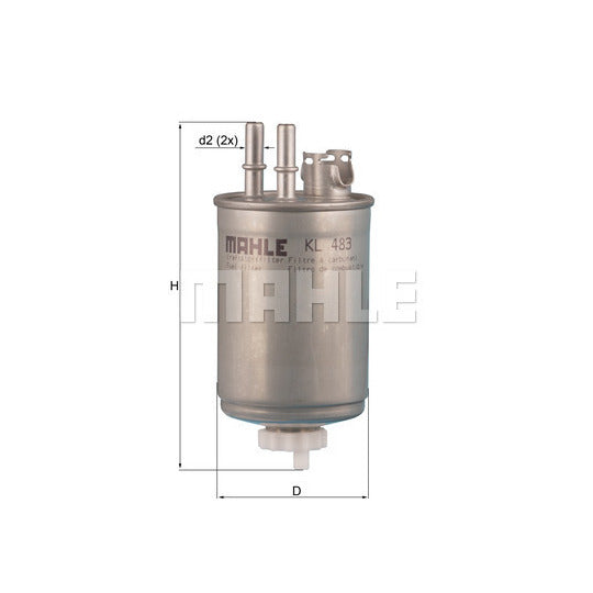 Knecht Fuel filter to suit Ford