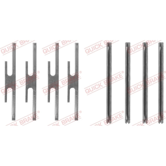 Quick Brake Brake pad fitting set