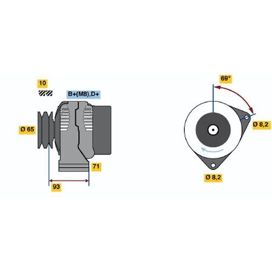 Bosch Alternator