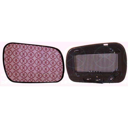 Klokkerholm 25641065 Mirror Glass, outside mirror to suit Ford