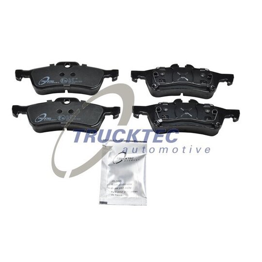 Trucktec Automotive Brake Pad Set, disc brake to suit BMW