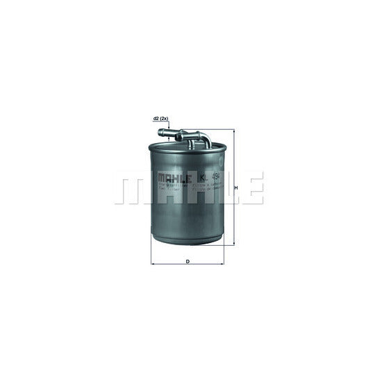 Knecht Fuel filter to suit Audi, VW, Cupra