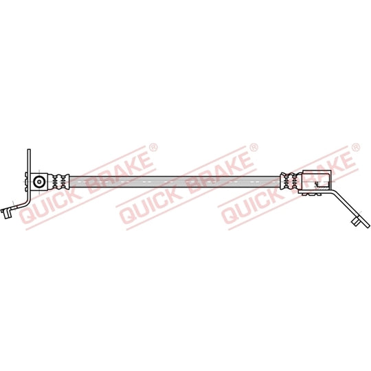 Quick Brake Brake Hose to suit Ford