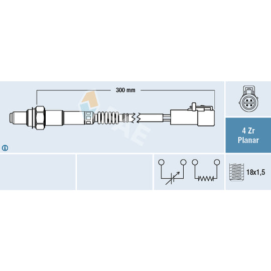 Fae Lambda Sensor to suit Ford
