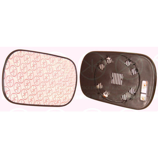 Klokkerholm 25641064 Mirror Glass, outside mirror to suit Ford