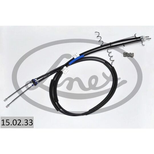 Linex Cable, parking brake to suit Ford