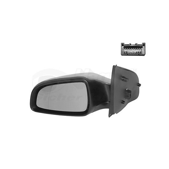 Van Wezel 3745817 Outside Mirror to suit Opel