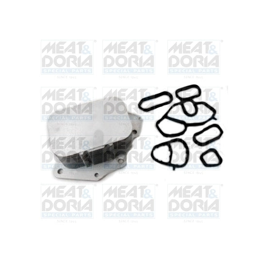 Meat & Doria Oil Cooler, engine oil to suit Ford, Peugeot, Citroën