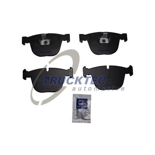 Trucktec Automotive Brake Pad Set, disc brake to suit BMW