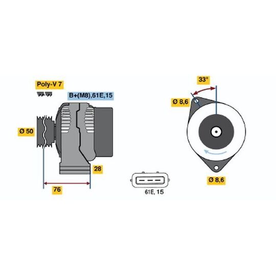 Bosch Alternator