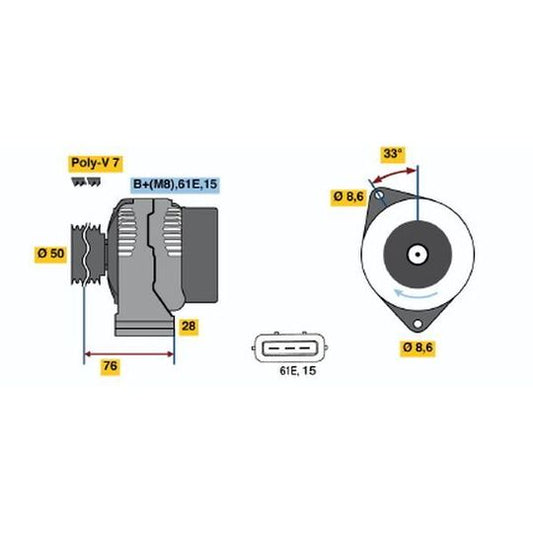 Bosch Alternator