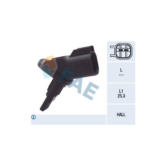 Fae Sensor, wheel speed to suit Ford, Jaguar