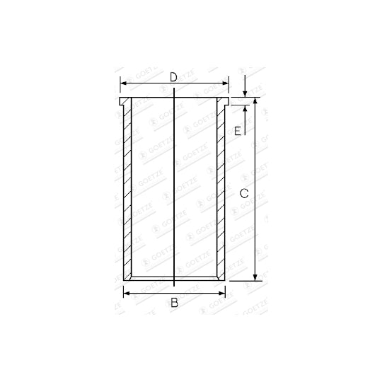 Kolbenschmidt Repair Set, piston/sleeve to suit Mercedes-Benz