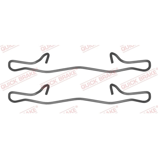 Quick Brake 109-1755 Brake pad fitting set