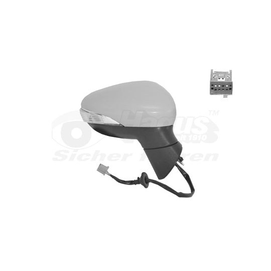Van Wezel Outside Mirror to suit Ford