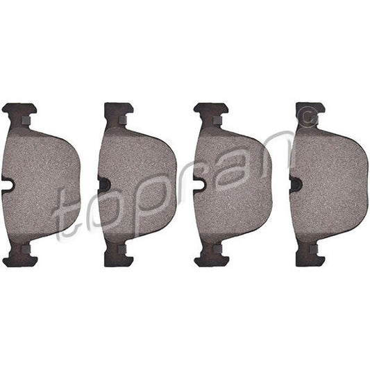 Topran Brake Pad Set, disc brake to suit BMW