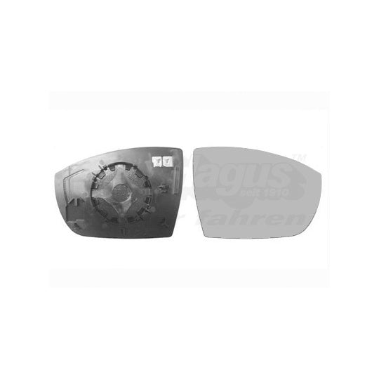 Van Wezel Mirror Glass, outside mirror to suit Ford
