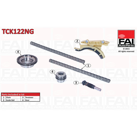 Fai Autoparts Timing Chain Kit to suit Ford