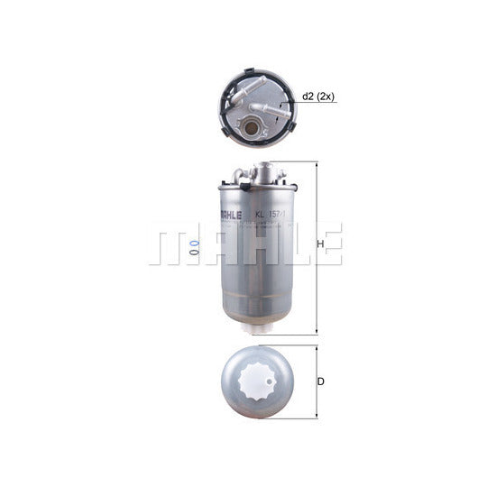 Knecht Fuel filter to suit Audi, VW, Cupra