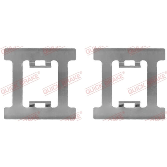 Quick Brake Brake pad fitting set