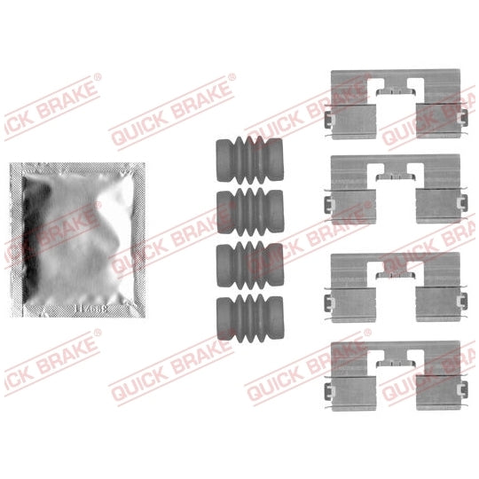 Quick Brake Brake pad fitting set