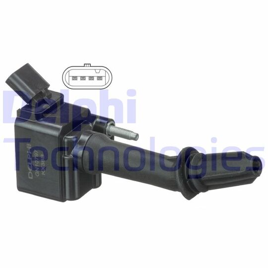 Delphi Ignition coil to suit Opel, Vauxhall