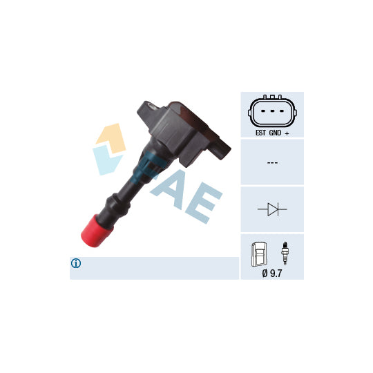 Fae Ignition coil to suit Honda, Hitachi