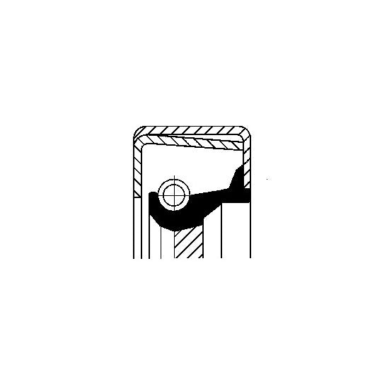 Corteco Shaft Seal, manual transmission to suit Volvo