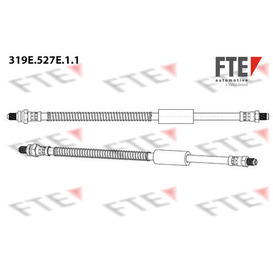 Fte Brake Hose to suit Ford