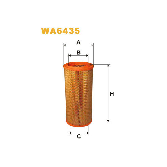 Wix Filters Air filter to suit Ford, Citroën, Chrysler