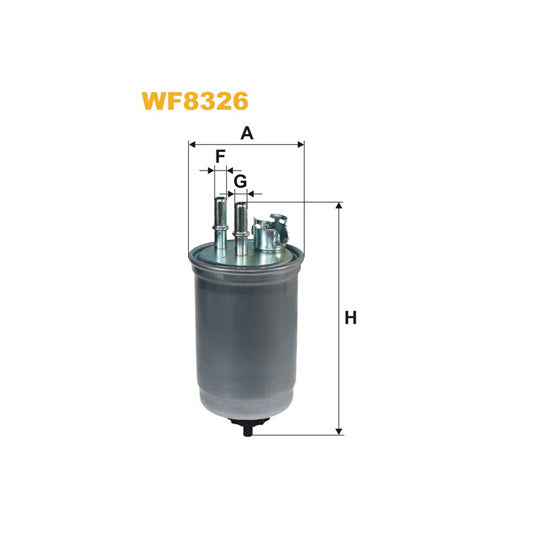 Wix Filters Fuel filter to suit Ford