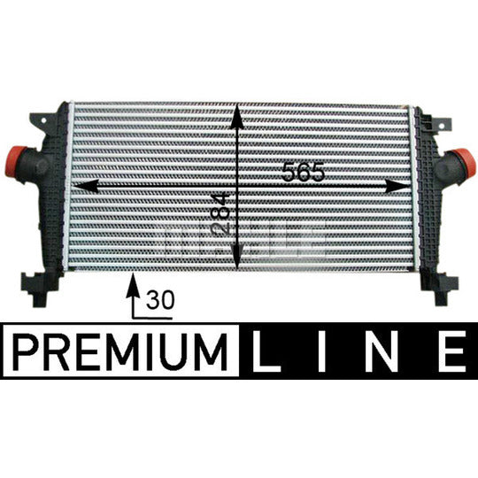 Mahle Intercooler, charger to suit Opel, Vauxhall